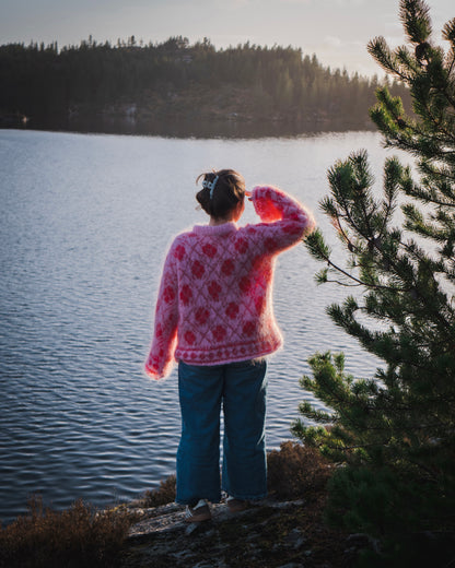 Ylvagenser - garnpakke (Påfugl in Paris)