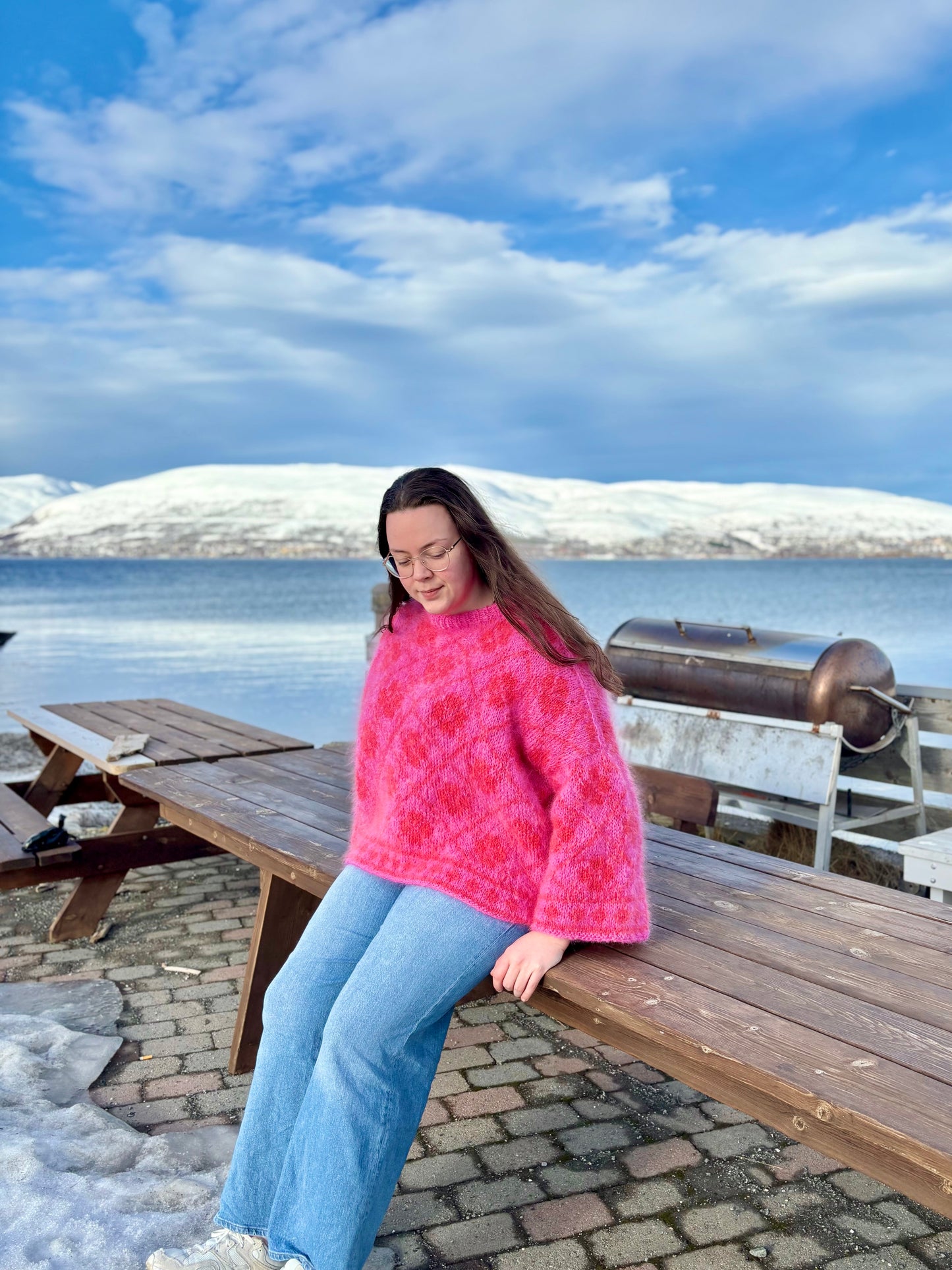 Ylvagenser - garnpakke (Påfugl in Paris)