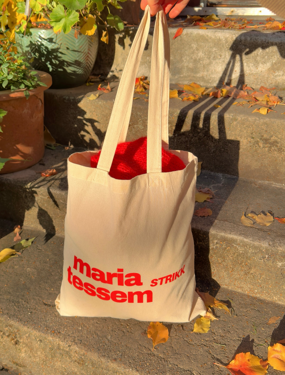 Maria Tessem Strikk Totebag