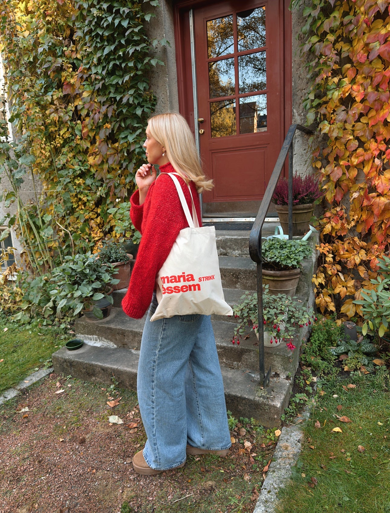 Maria Tessem Strikk Totebag