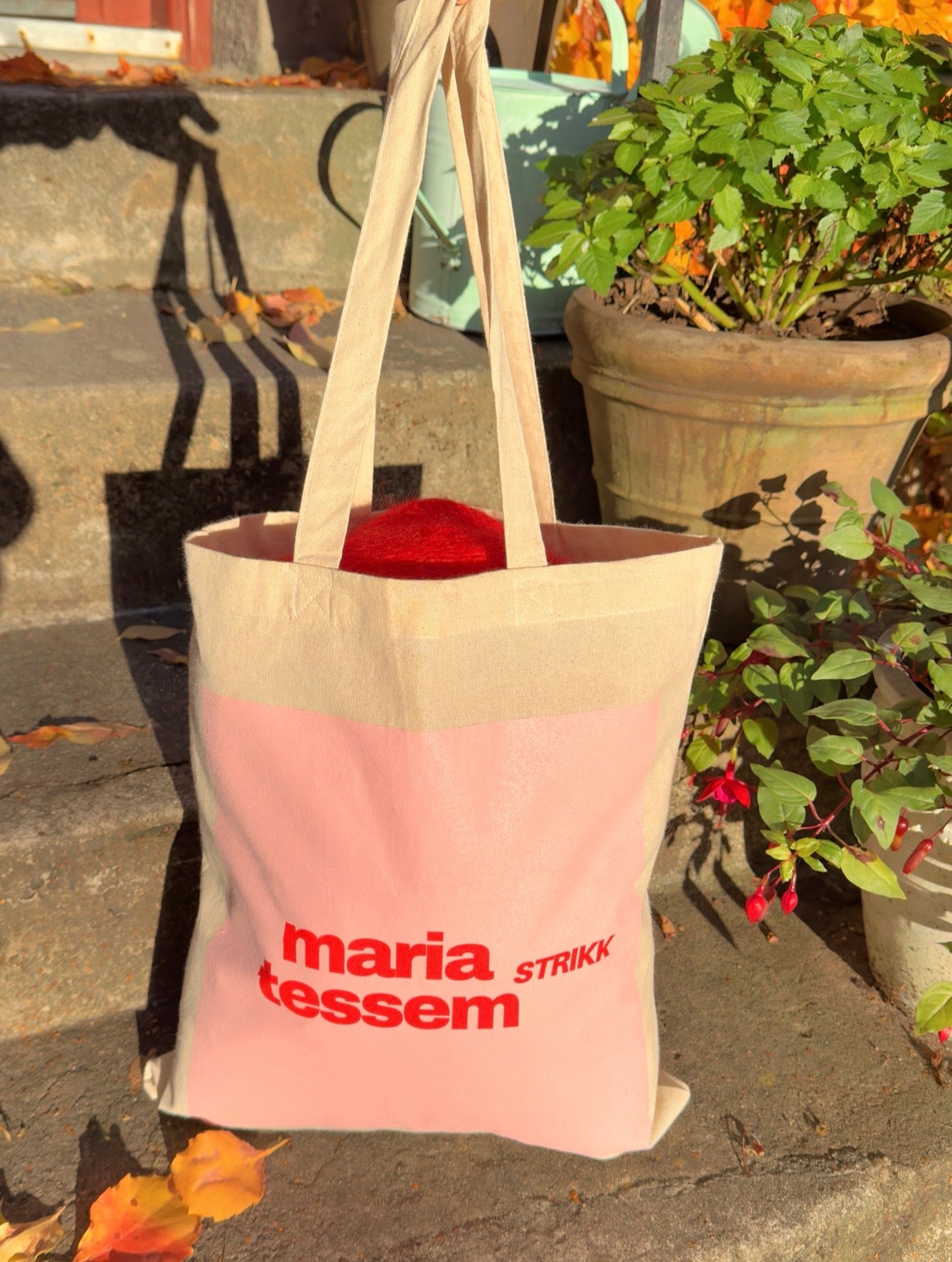 Maria Tessem Strikk Totebag