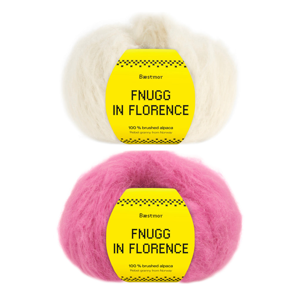Løvgenser - Garnpakke (Fnugg in Florence)