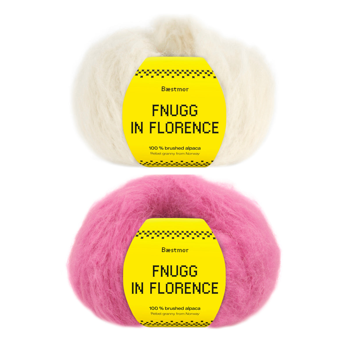 Løvgenser - Garnpakke (Fnugg in Florence)
