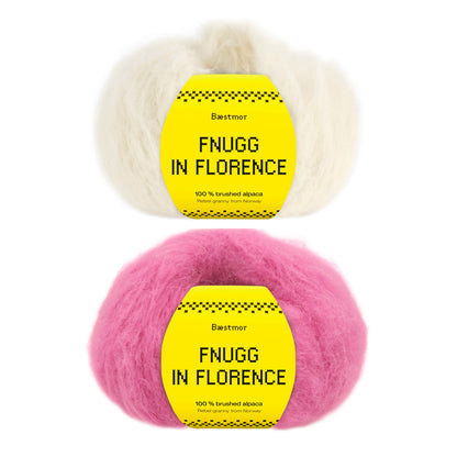 Løvgenser - Garnpakke (Fnugg in Florence)