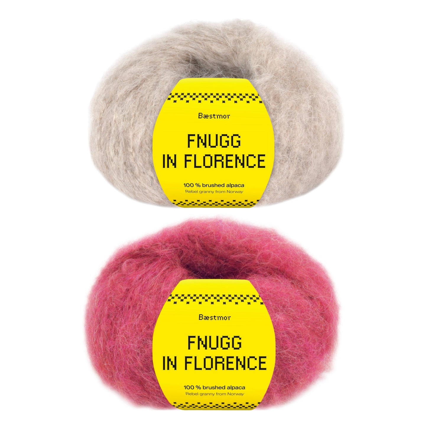 Løvgenser - Garnpakke (Fnugg in Florence)