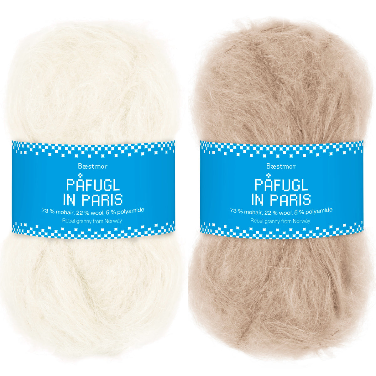Ylva Sweater - Yarn Kit (Påfugl in Paris) 