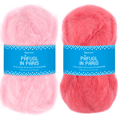 Ylvagenser - garnpakke (Påfugl in Paris)