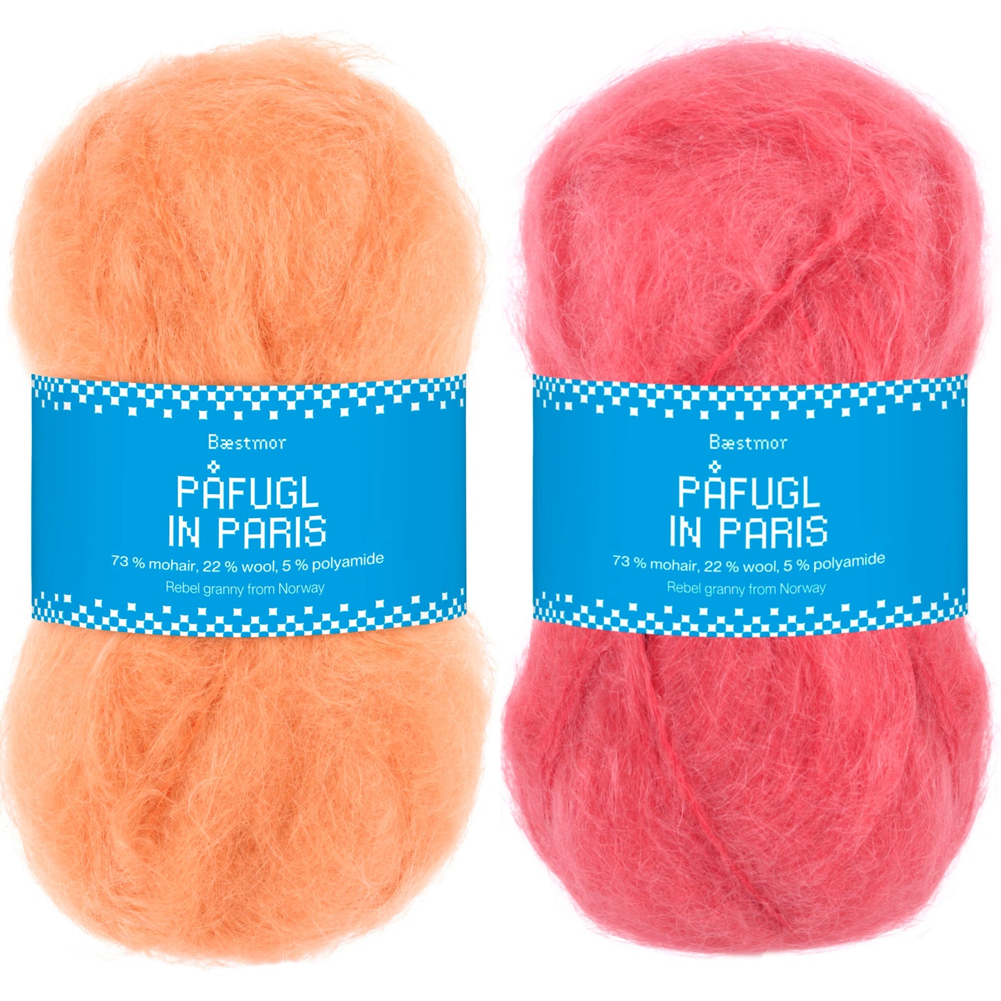 Ylvagenser - garnpakke (Påfugl in Paris)