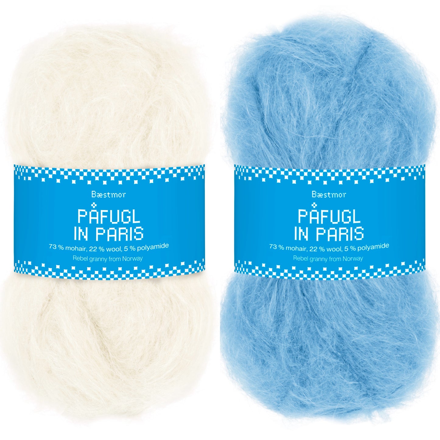 Ylvagenser - garnpakke (Påfugl in Paris)