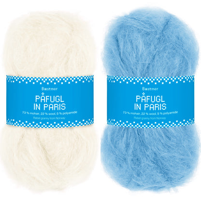 Ylvagenser - garnpakke (Påfugl in Paris)