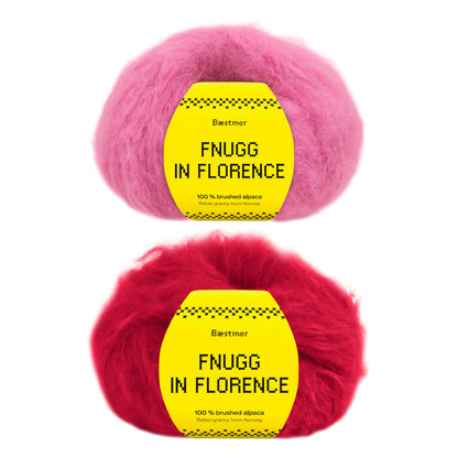 Løvgenser - Garnpakke (Fnugg in Florence)