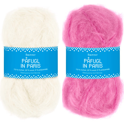 Ylvagenser - garnpakke (Påfugl in Paris)
