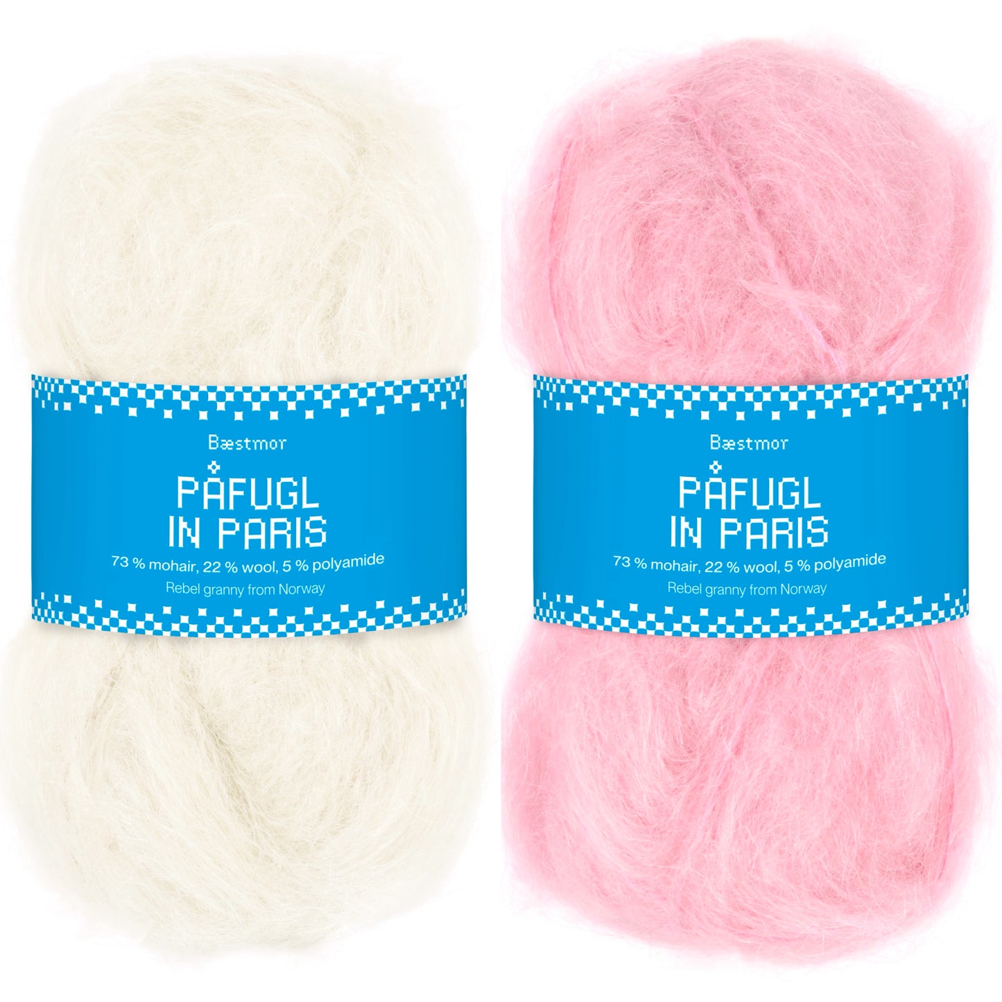 Ylvagenser - garnpakke (Påfugl in Paris)