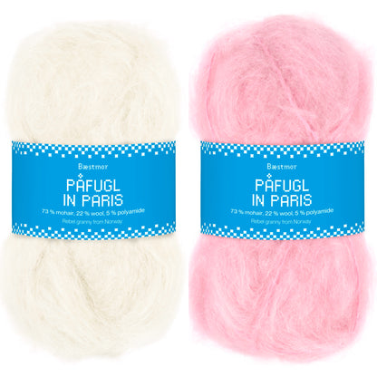 Ylvagenser - garnpakke (Påfugl in Paris)