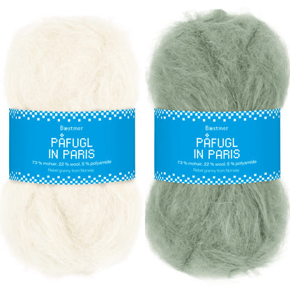Ylvagenser - garnpakke (Påfugl in Paris)