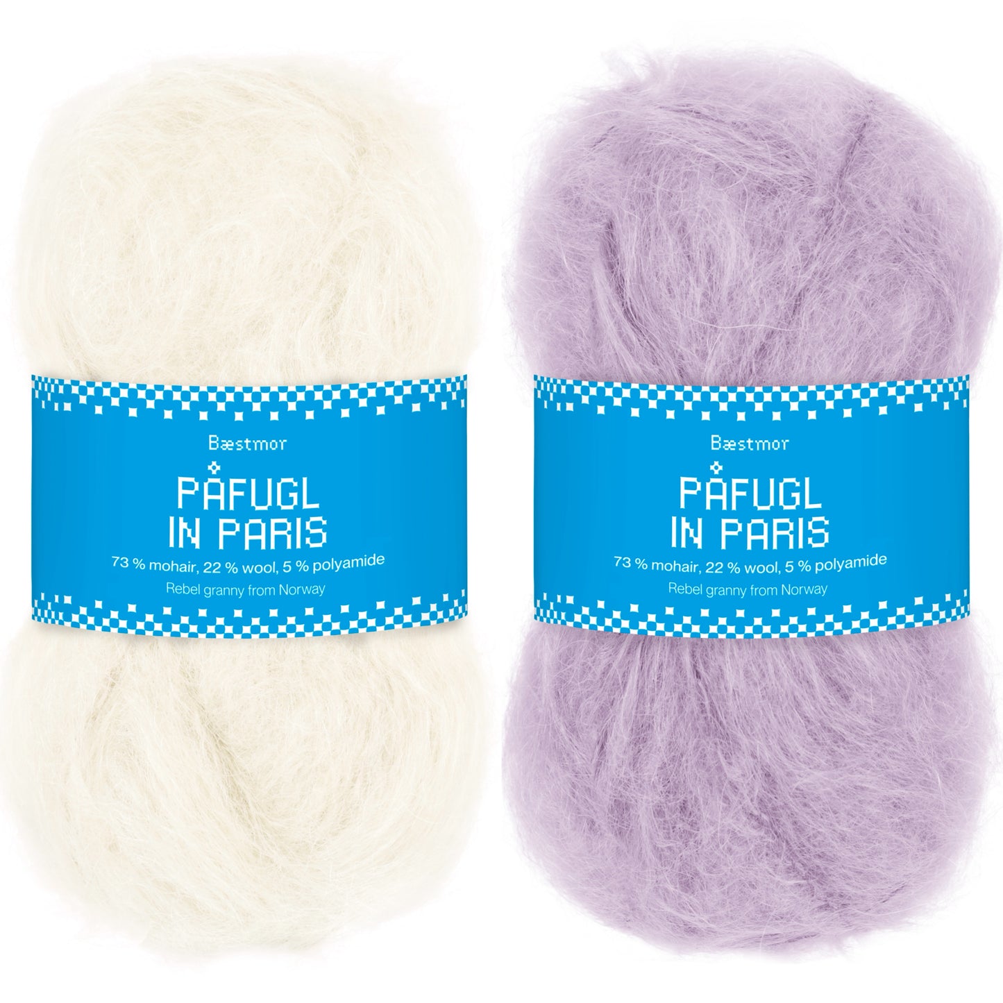 Ylvagenser - garnpakke (Påfugl in Paris)