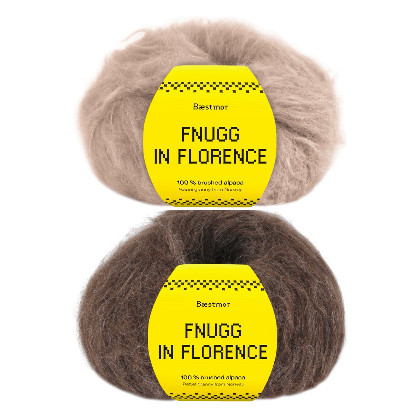 Løvgenser - Garnpakke (Fnugg in Florence)