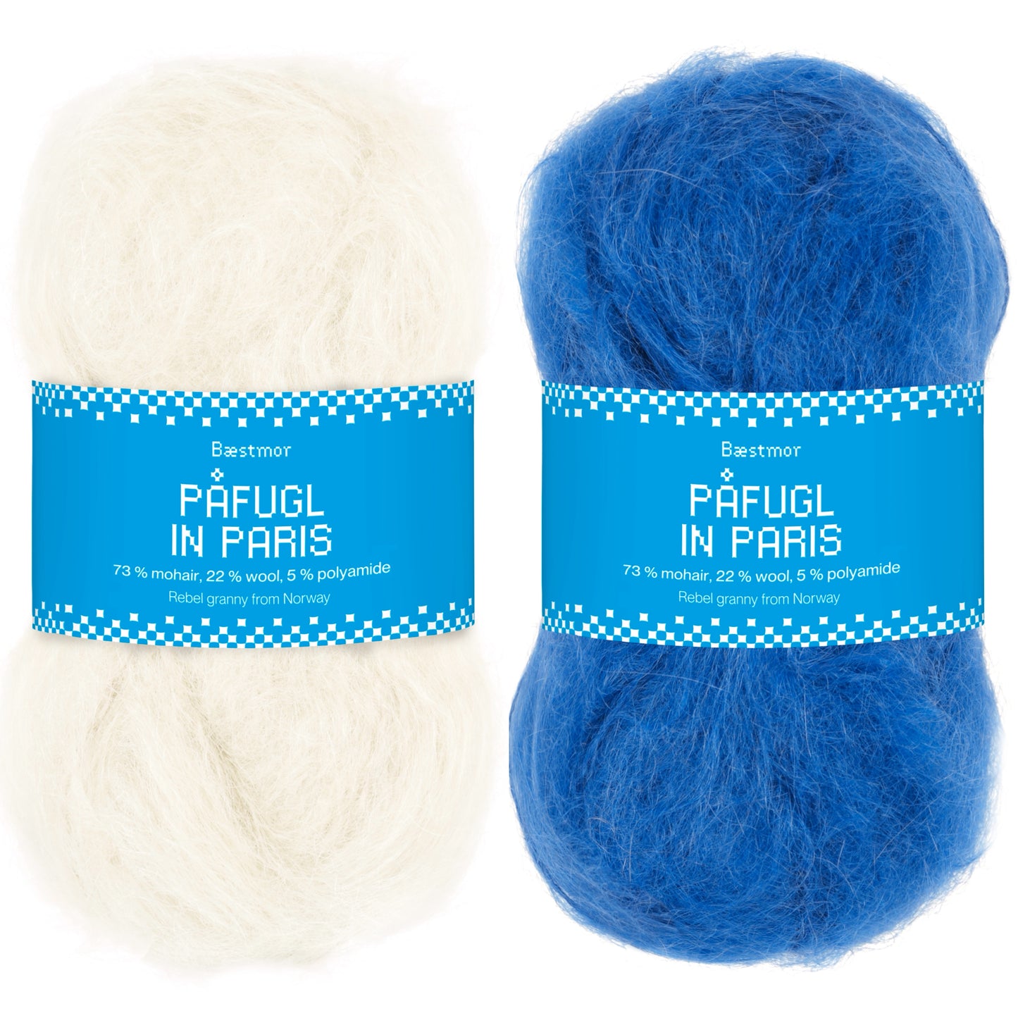 Ylvagenser - garnpakke (Påfugl in Paris)