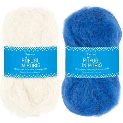 Ylvagenser - garnpakke (Påfugl in Paris)