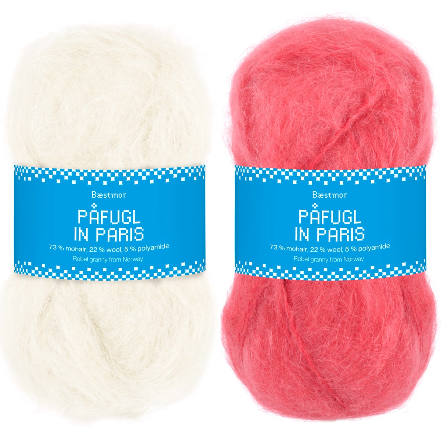 Ylvagenser - garnpakke (Påfugl in Paris)