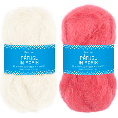 Ylvagenser - garnpakke (Påfugl in Paris)