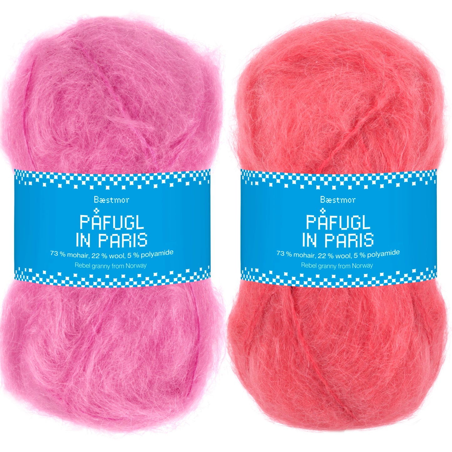 Ylvagenser - garnpakke (Påfugl in Paris)