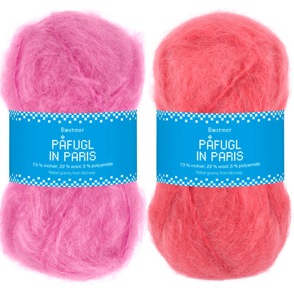 Ylvagenser - garnpakke (Påfugl in Paris)